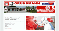 Desktop Screenshot of firma-grundmann.at